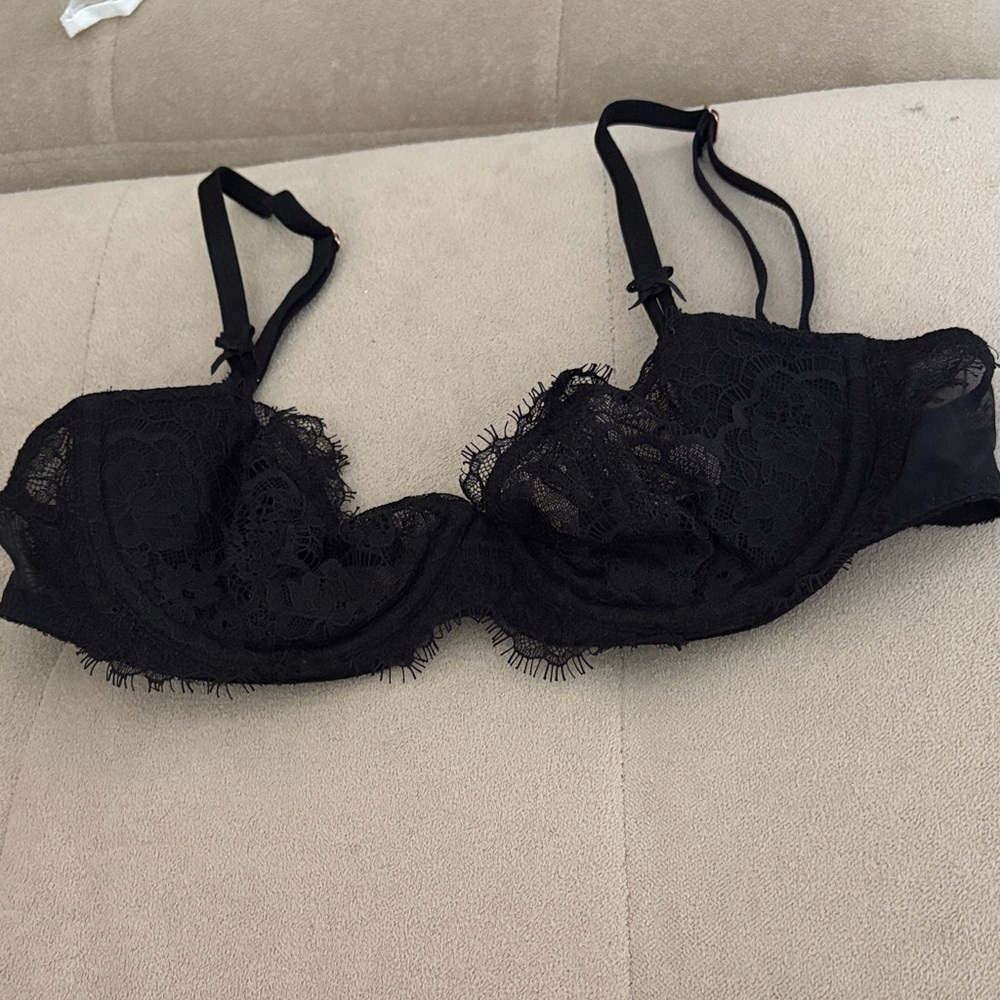 Victoria's Secret Black Lace Bra